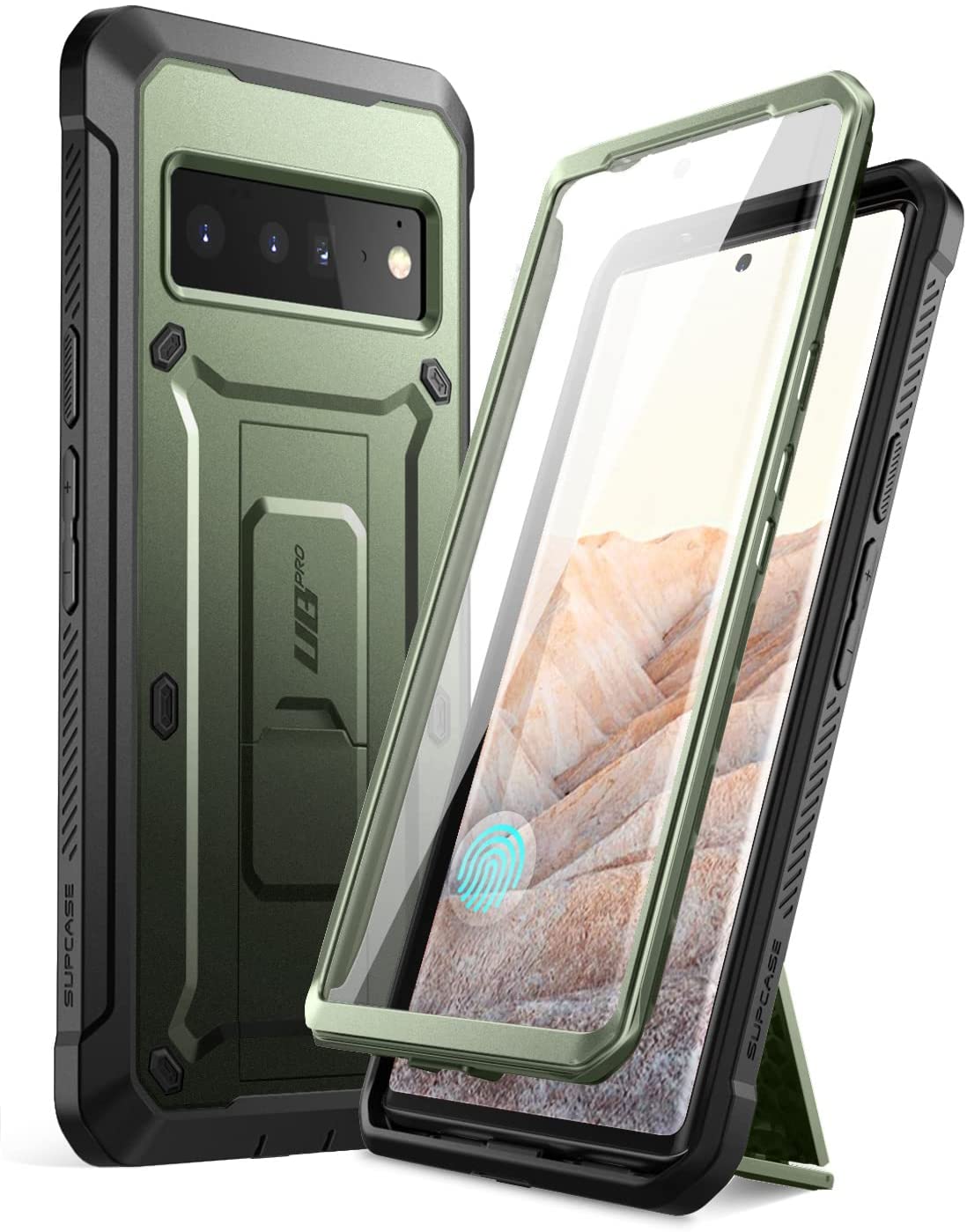 Redpepper Pixel 6 Pro custodia rugged con kickstand antiurto