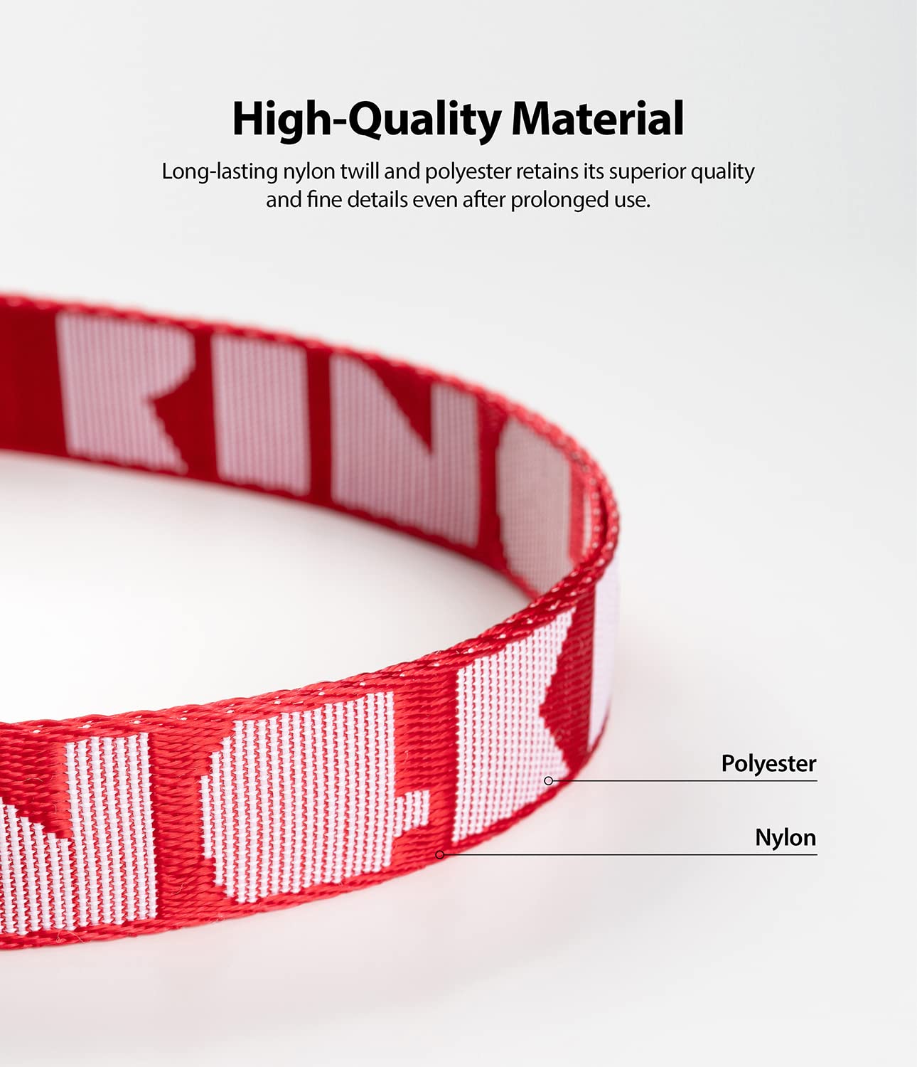 Ringke Strap cordino collo nylon multiuso con fibbia
