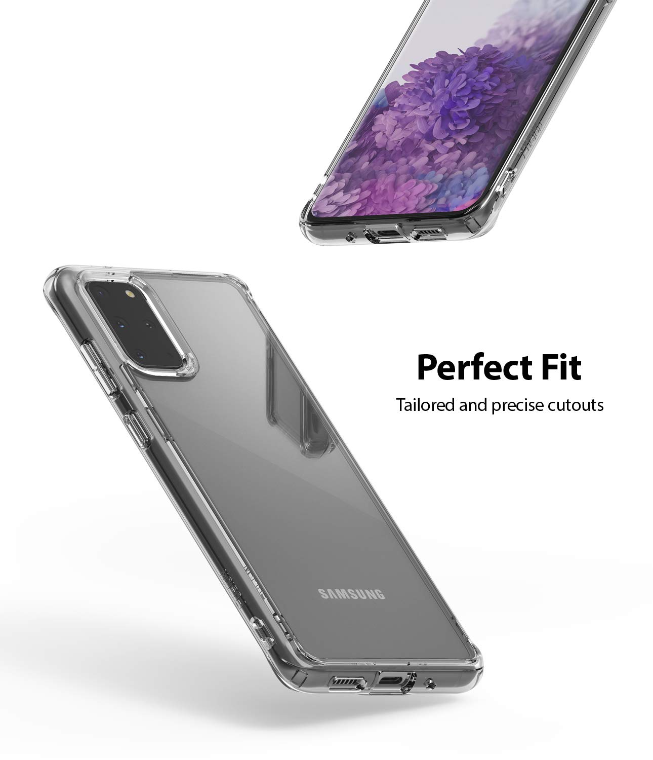 Ringke Fusion Cover Galaxy S20 Plus Trasparente Antiurto