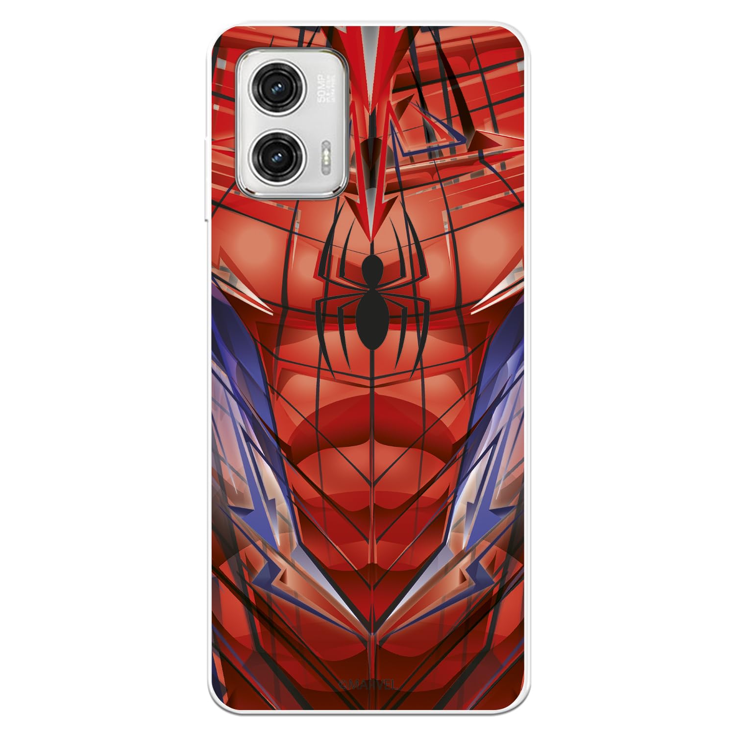 La Casa de las Carcasas Licenze Ufficiali Moto G73 5G cover Spiderman Torso