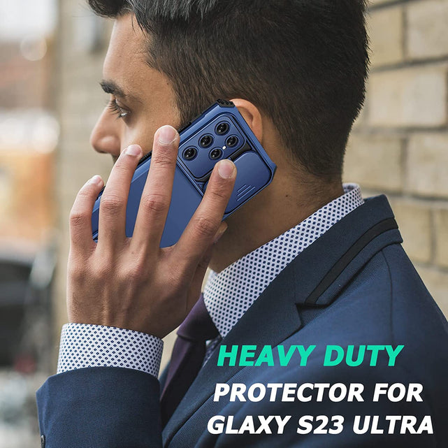 Redpepper Galaxy S23 Ultra cover camera stand antiurto