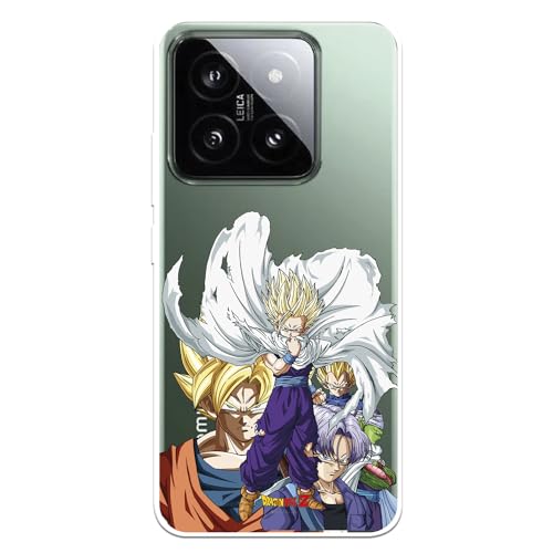 La Casa de las Carcasas Xiaomi 14 custodia Guerrieri Saiyan trasparente