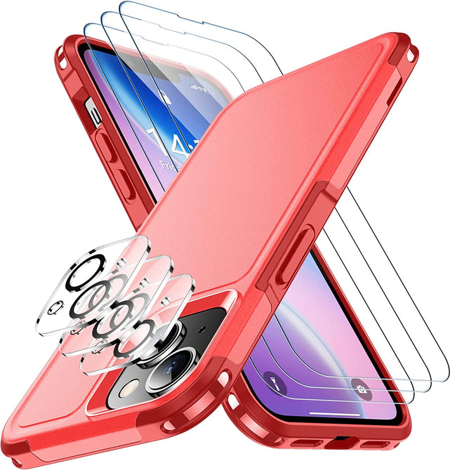 Redpepper iPhone 14 Cover Antishock Nera Full Body
