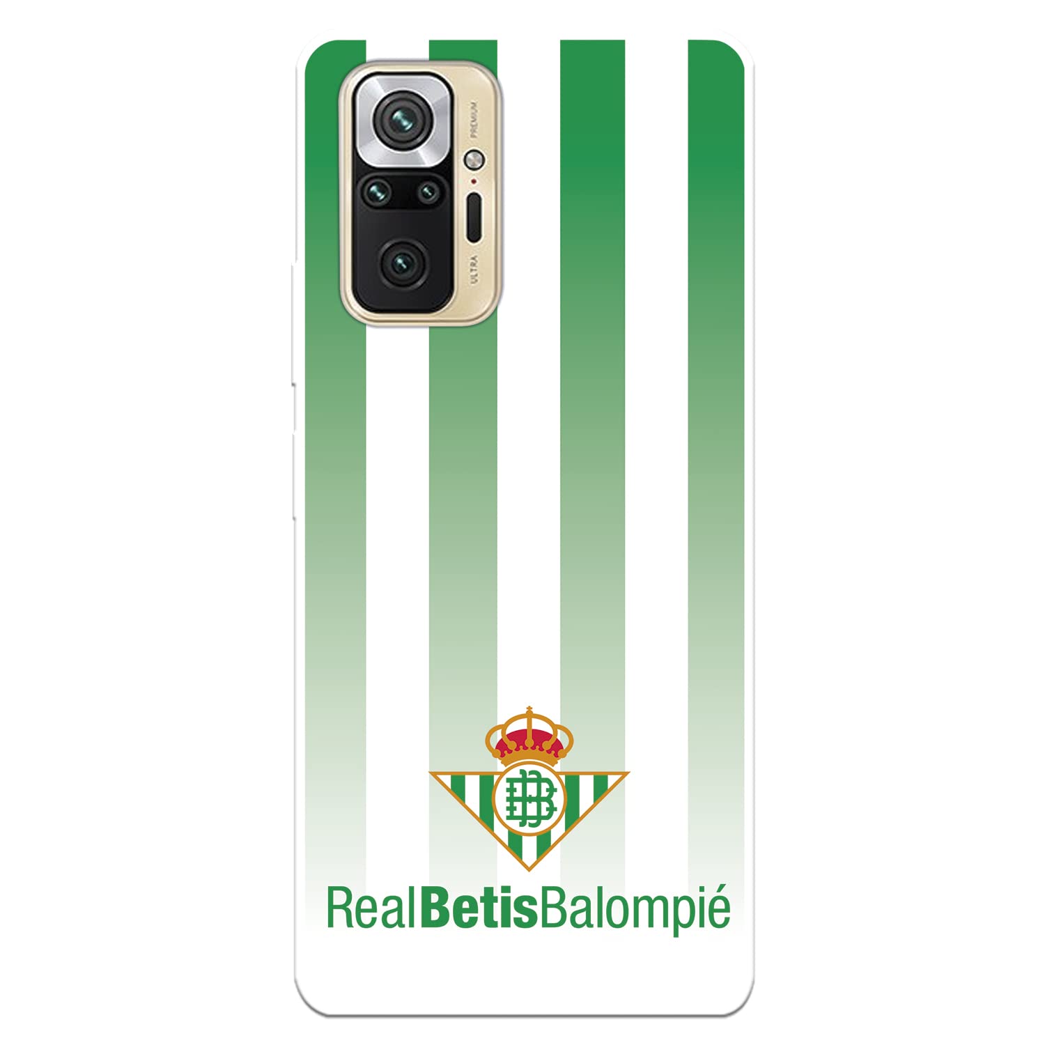 La Casa de las Carcasas Squadre Custodia Redmi Note 10 Pro Betis Strisce