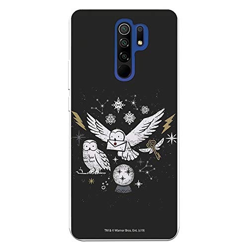 La Casa de las Carcasas Harry Potter custodia Redmi 9 Silhouette Gufi