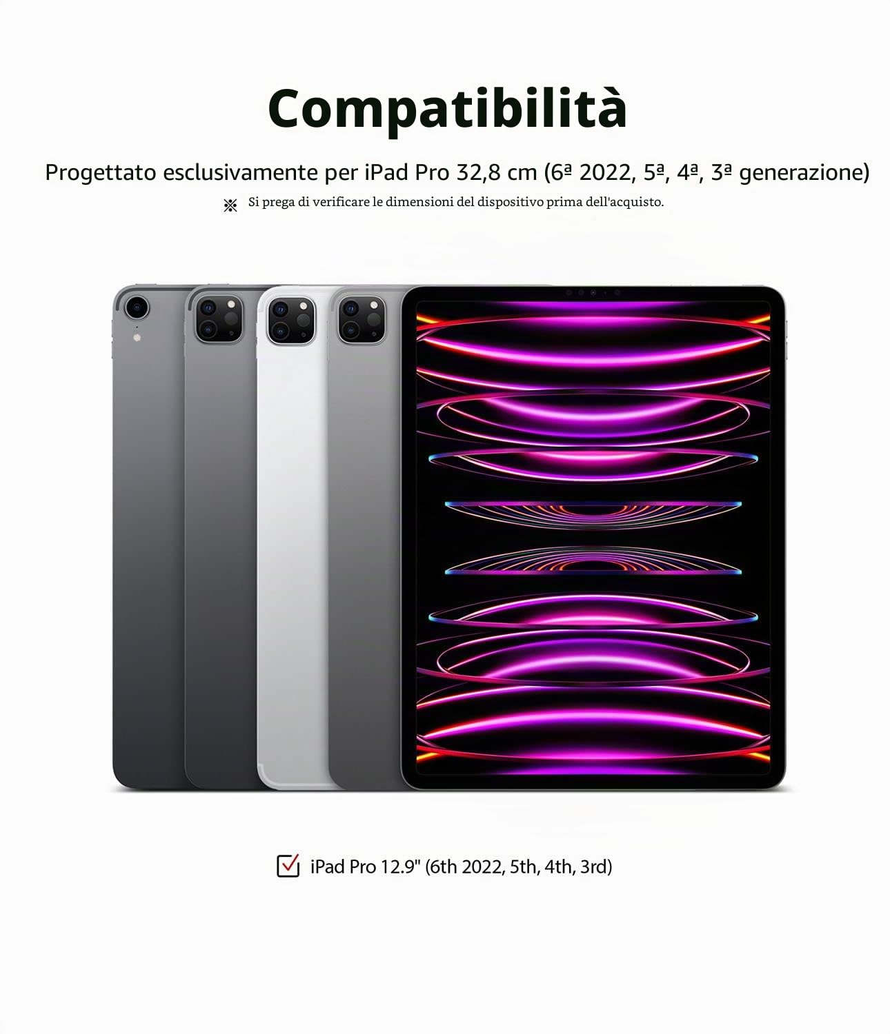 Ringke Paper Touch Film iPad Pro 12.9 pellicola carta 2 pezzi Clear