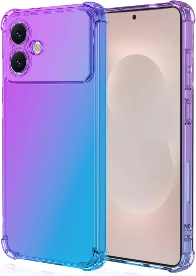 Redpepper Galaxy S26 Edge Custodia TPU Viola Blu Antiurto