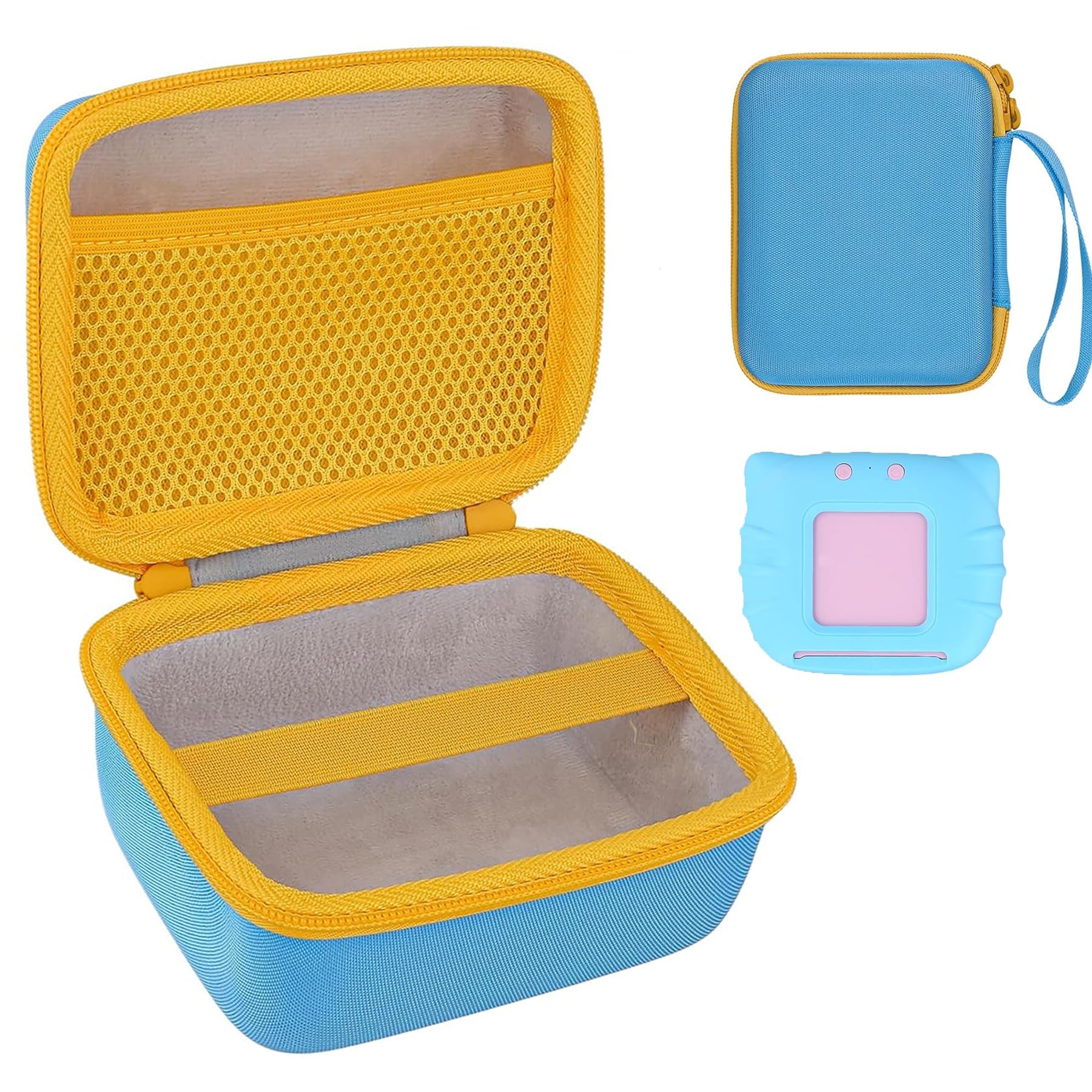 Aenllosi Toy Case Custodia Flashcards EVA 15,5x13x9 cm Nero