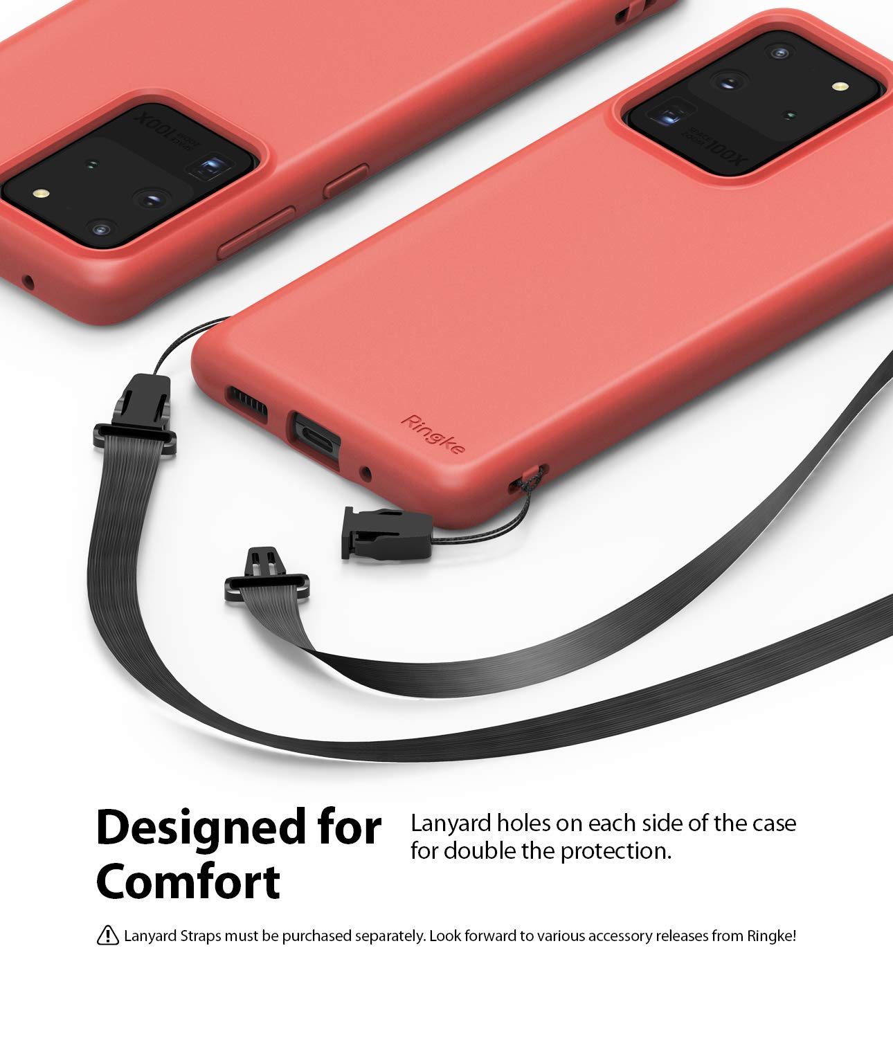 Ringke Air S Galaxy S20 Ultra custodia sottile corallo Coral