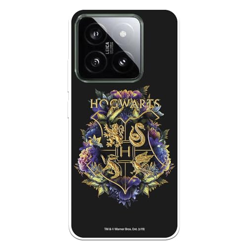 La Casa de las Carcasas Licenze Ufficiali Hogwarts Floral cover Xiaomi 14