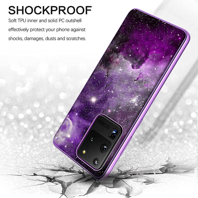 Redpepper Galaxy Cases S20 Ultra Cover stelle fosforescente
