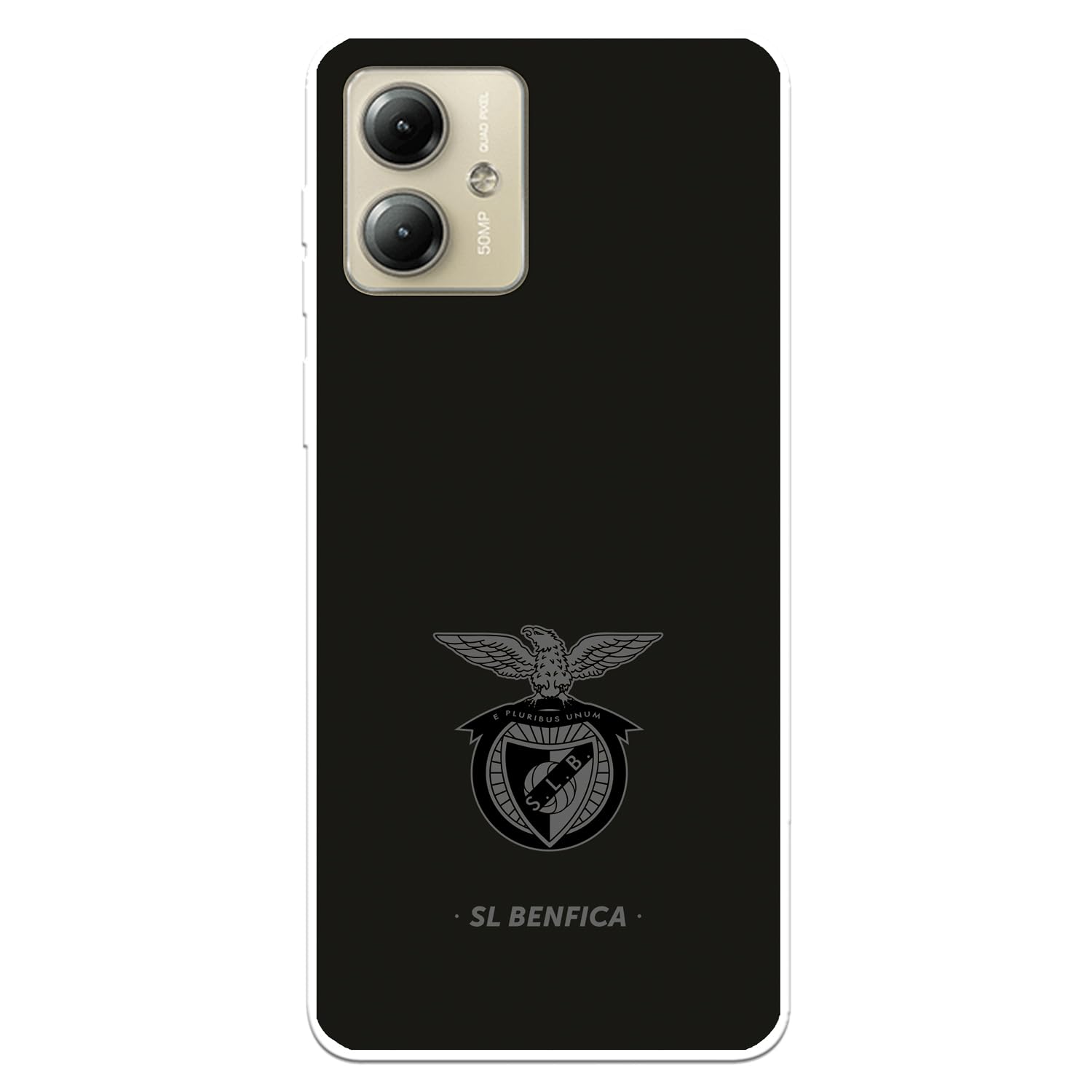 La Casa de las Carcasas Squadre Moto G14 custodia Benfica nera silicone