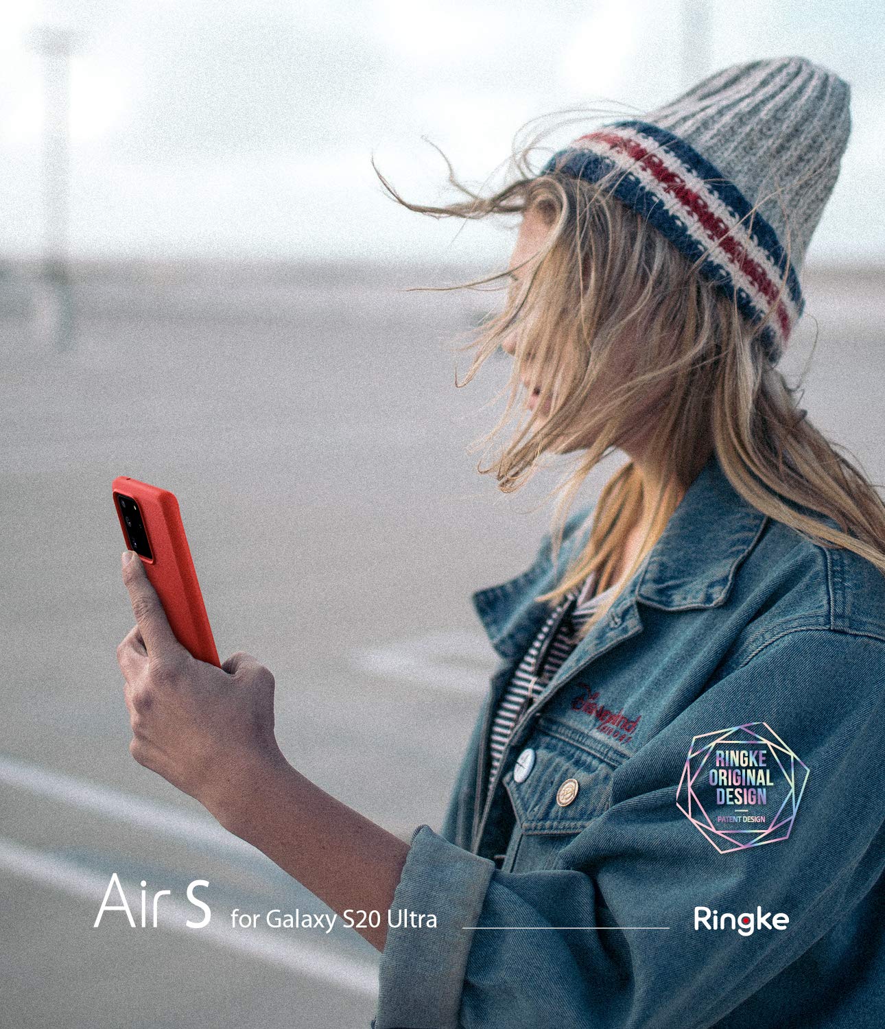 Ringke Air S Galaxy S20 Ultra custodia sottile rossa Red
