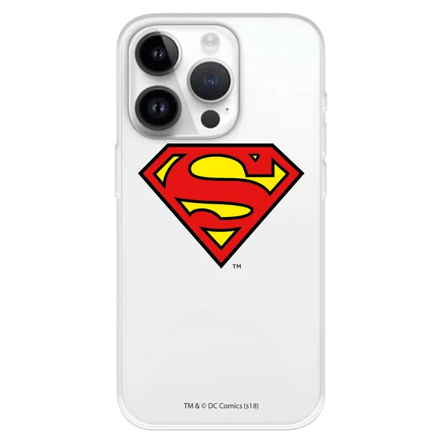 La Casa de las Carcasas Licenze Ufficiali cover iPhone 15 Pro DC Comics Logo