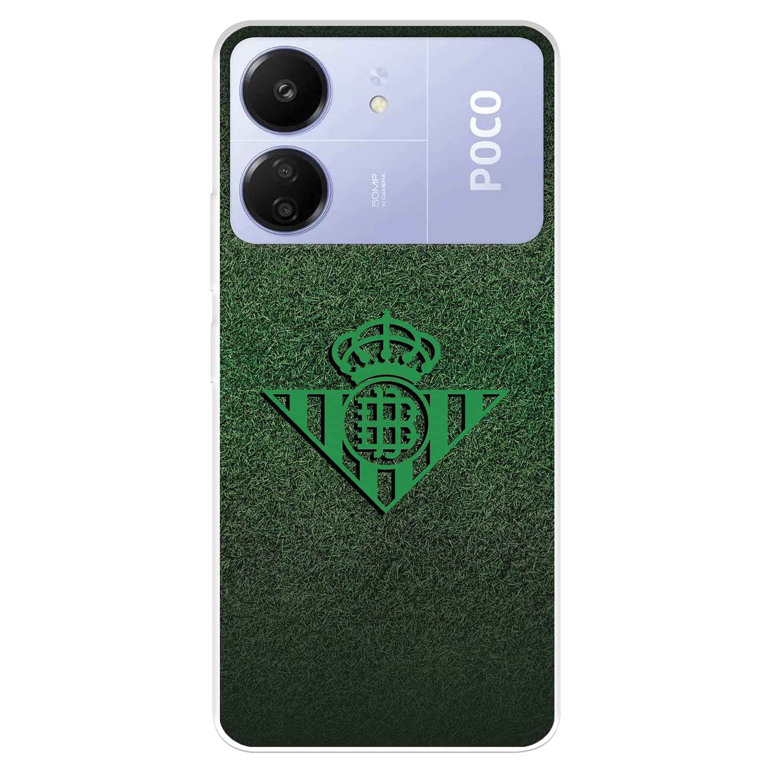 Squadre Galaxy A55 5G cover Betis verde trasparente ufficiale