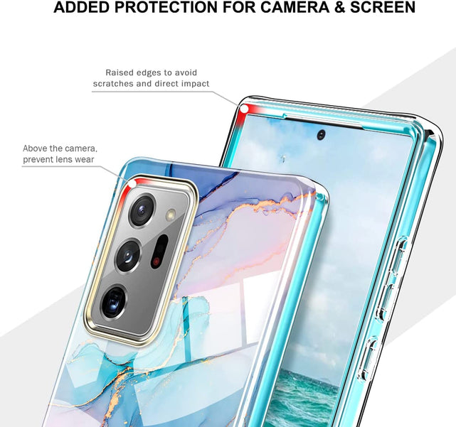 Redpepper Galaxy Note 20 Ultra cover marmo trasparente
