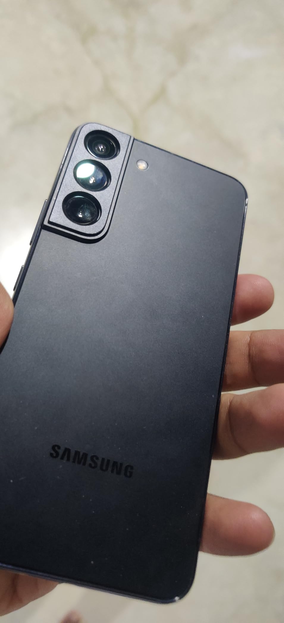 Ringke Camera Styling Protezione Fotocamera Galaxy S22 Nero Alluminio