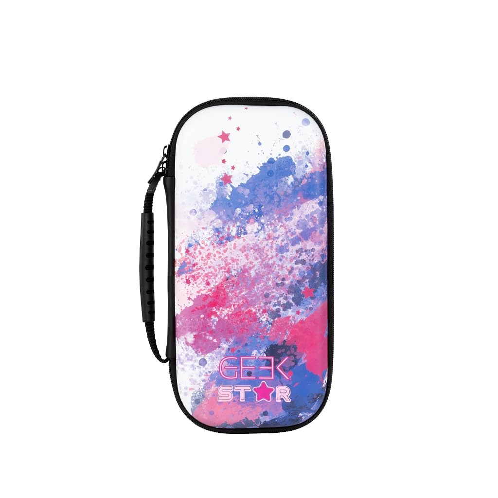 Konix Geek Star custodia Switch OLED Lite 8 giochi stelle