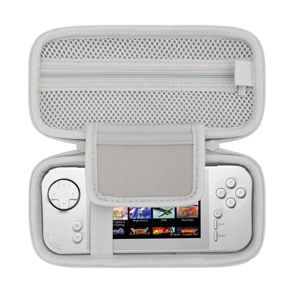 Aenllosi Game Controller Case custodia Evercade EXP Bianco EVA