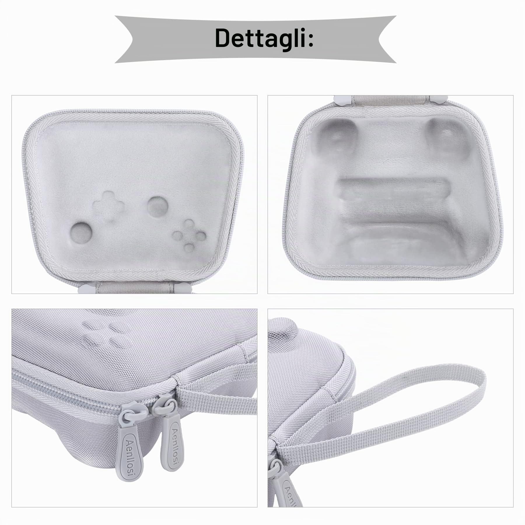 Aenllosi Game Controller Case 8BitDo Ultimate 2 custodia nera EVA
