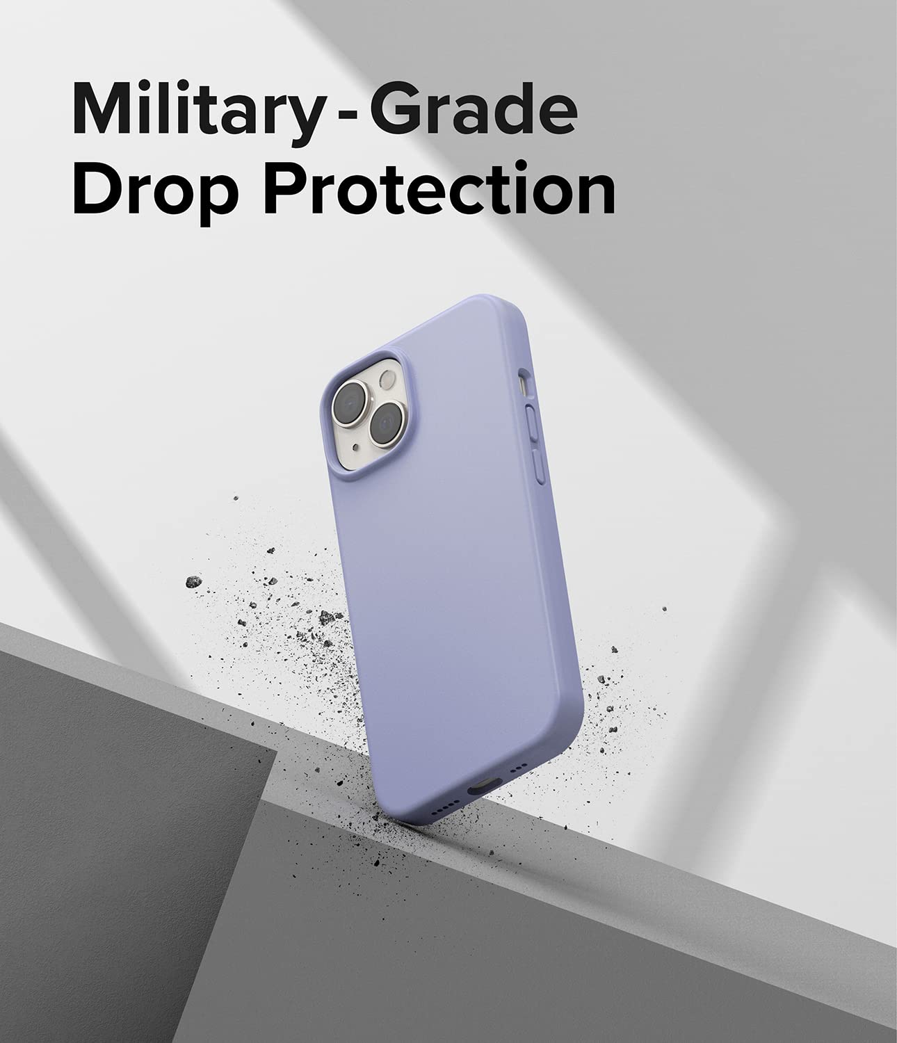 Ringke Silicone cover iPhone 14 Plus Lavender antiurto