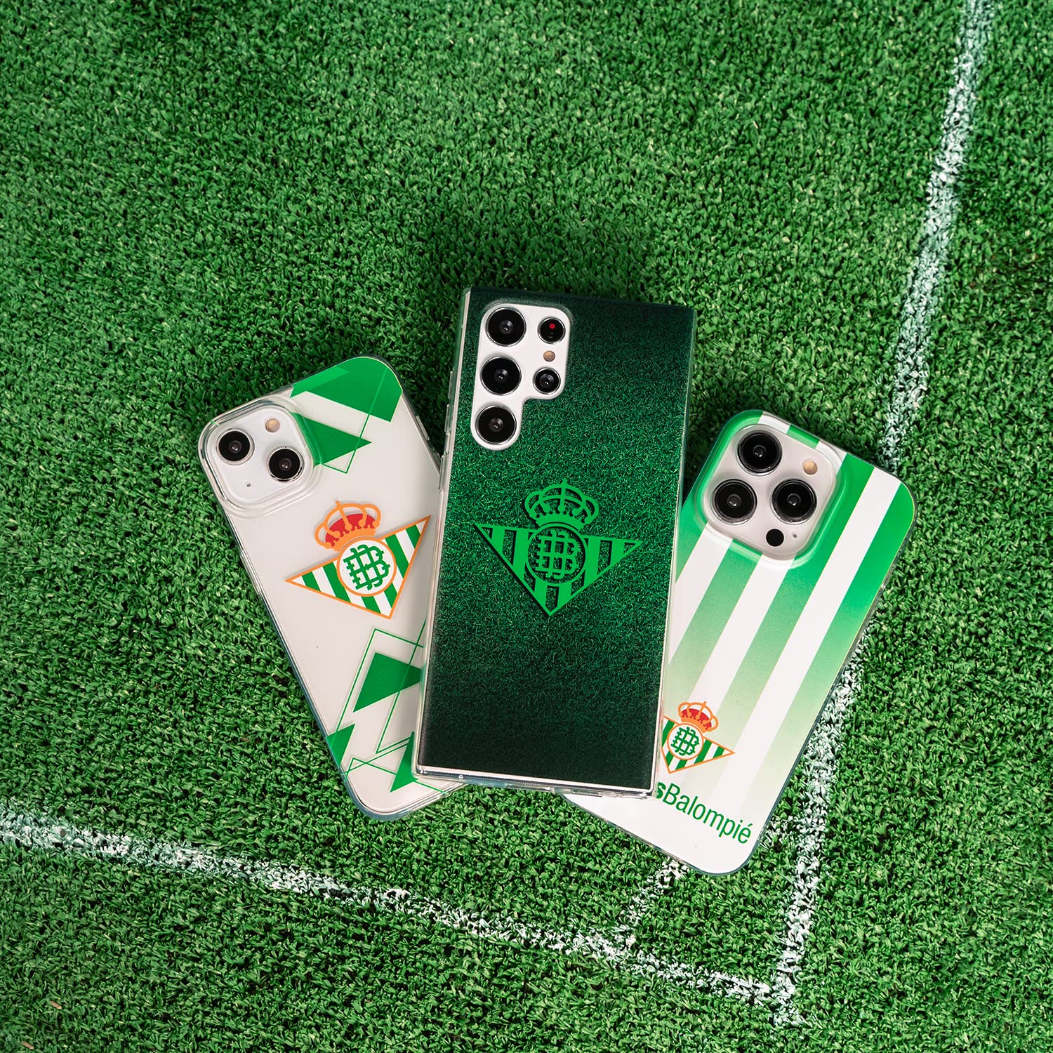 La Casa Custodia iPhone 15 Pro Real Betis Scudo Giallo Silicone