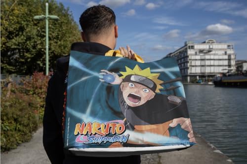 Konix Naruto Shippuden Borsa Spesa Tote Riciclata 40x45 cm Blu