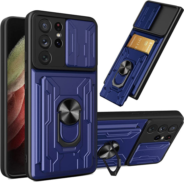 Redpepper Galaxy Cases Galaxy S21 Ultra 5G cover con stand e porta carte
