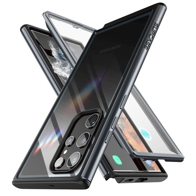 Redpepper Galaxy Cases bumper S22 Ultra nero ibrido slim