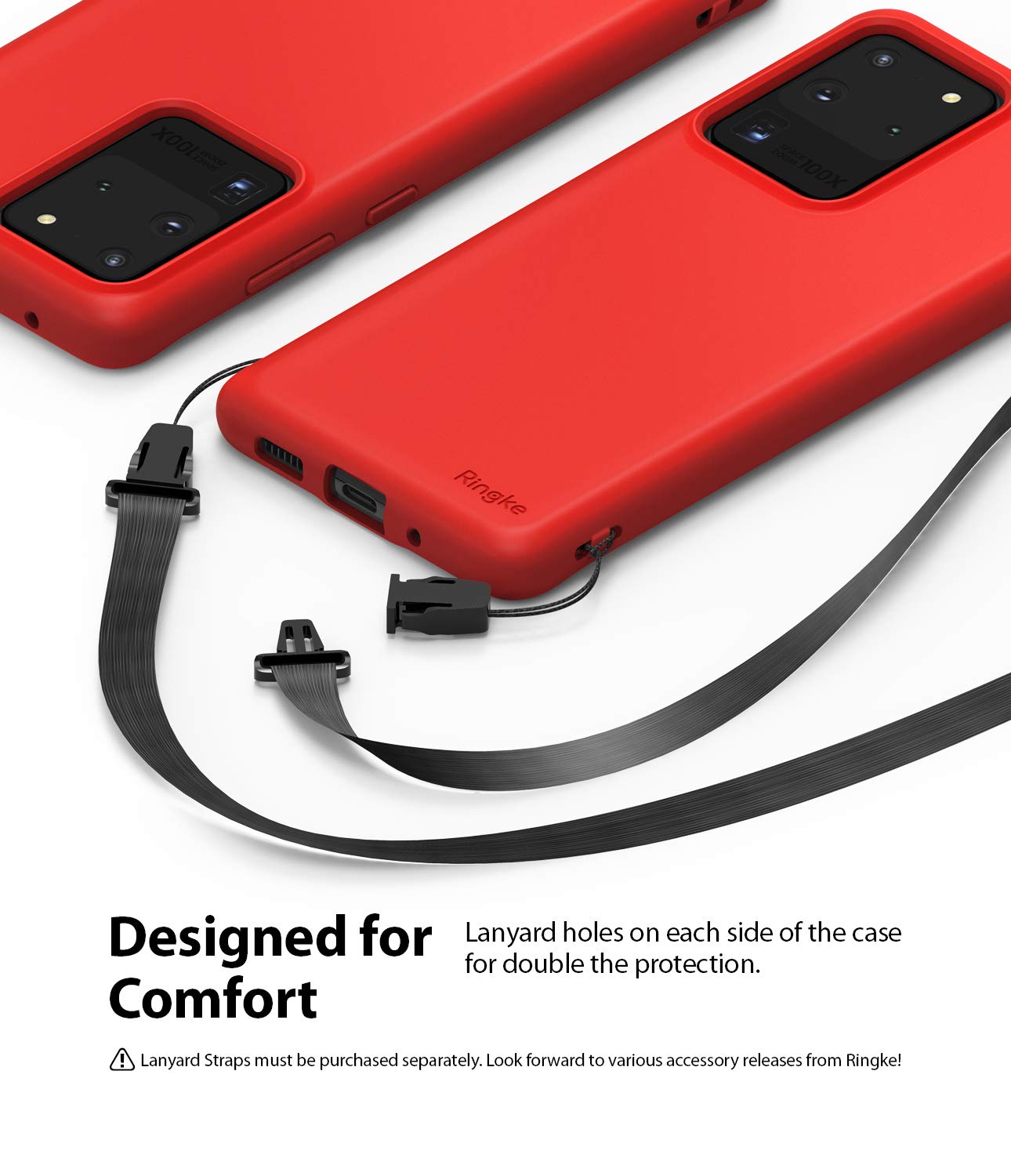 Ringke Air S Galaxy S20 Ultra custodia sottile rossa Red