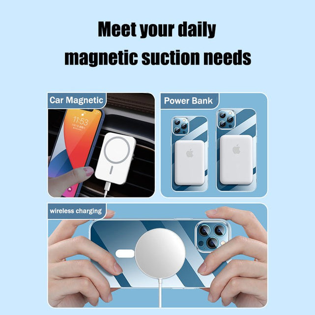 Redpepper Apple Cases cover iPhone 14 MagSafe trasparente