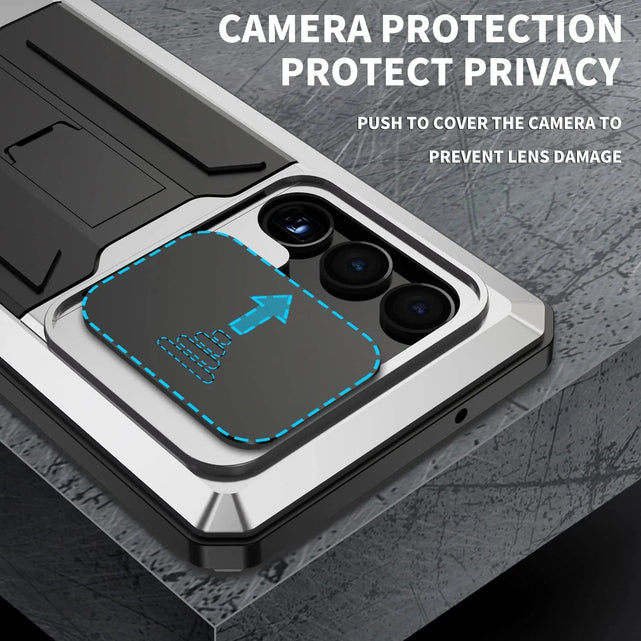 Redpepper Galaxy S23 Ultra Cover Alluminio Corazzata