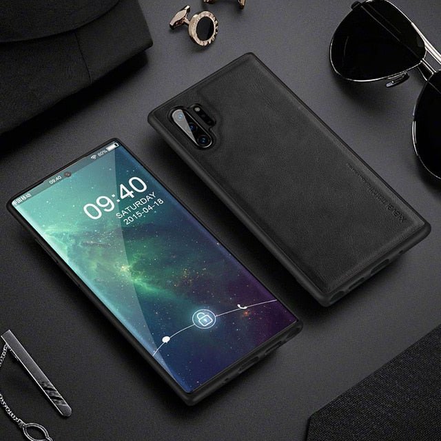 Redpepper Galaxy Cases Note 10 Plus wallet pelle marrone