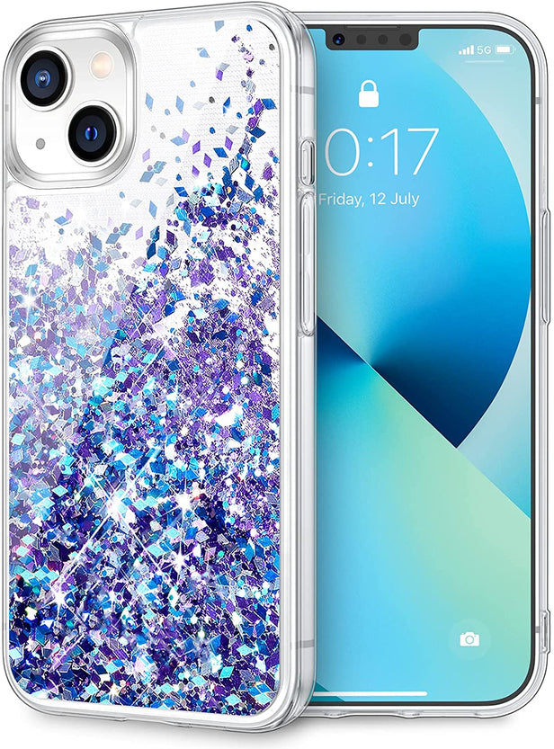 Redpepper Apple Cases 13 Mini Cover Glitter Liquida TPU