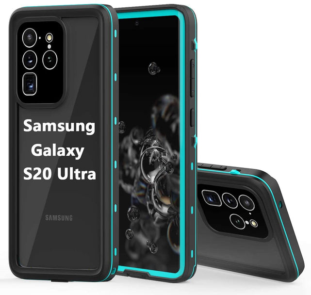 Redpepper Galaxy S20 Ultra Cover Impermeabile IP68 Nera