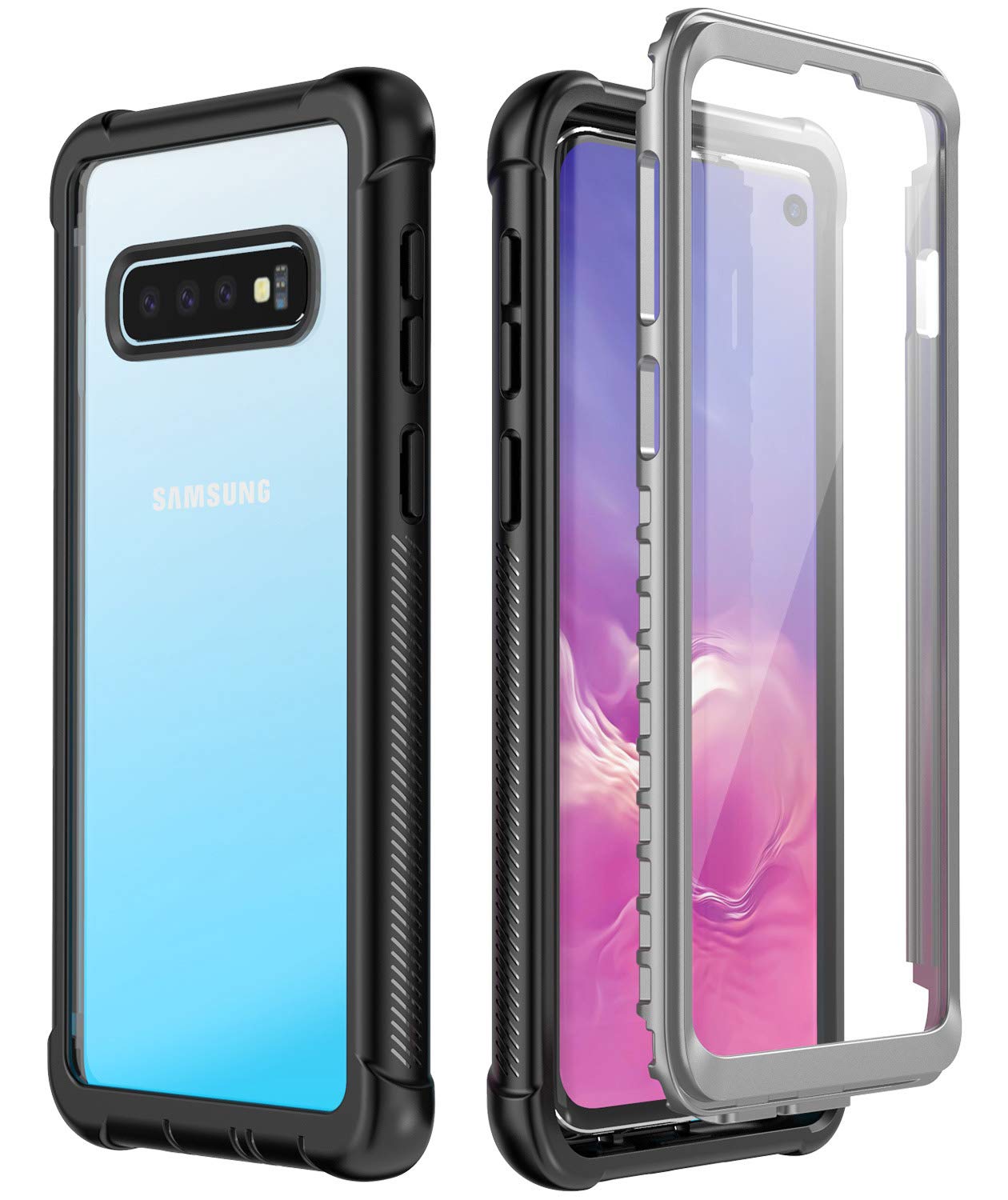 Redpepper Galaxy S10 Plus Custodia con Vetro Integrato