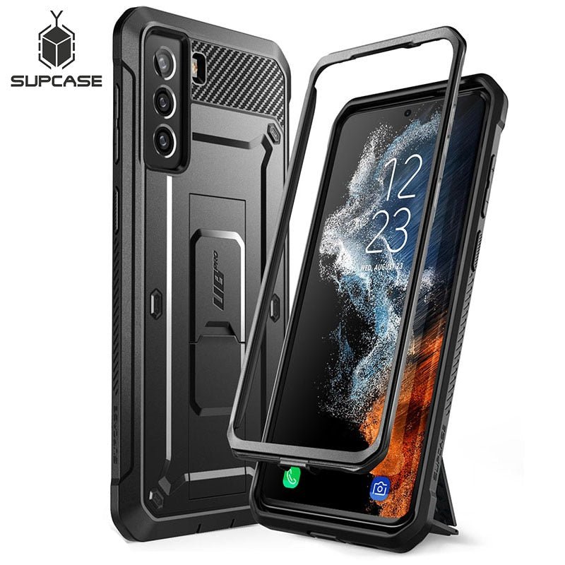 Redpepper Galaxy Cases Galaxy S22 cover holster nera con stand