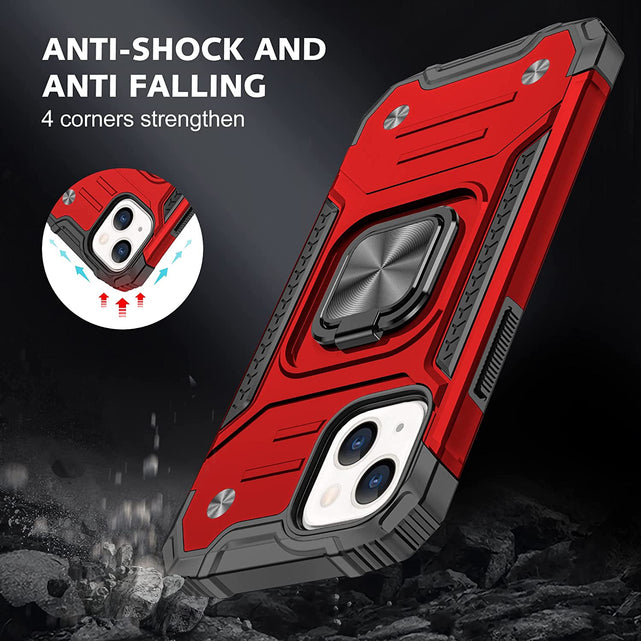 Redpepper Apple Cases iPhone 13 cover armor magnetica stand antishock