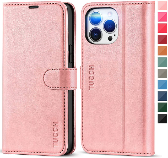 Redpepper Apple Cases 13 Pro Max Cover portafoglio pelle