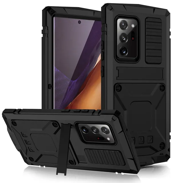 Redpepper Note 20 Ultra Cover Alluminio Nera Slim Bumper