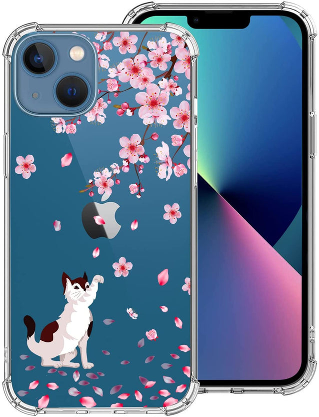 Redpepper iPhone 13 mini cover trasparente tie dye slim