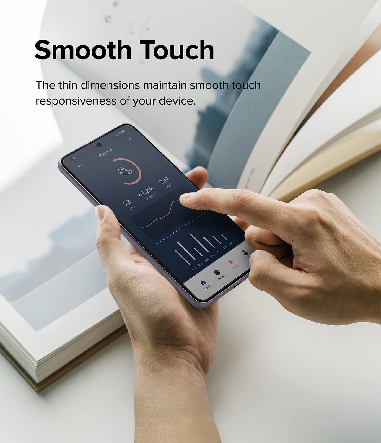 Ringke Screen Protector vetro temperato Galaxy S21 FE 5G 2 pezzi 9H