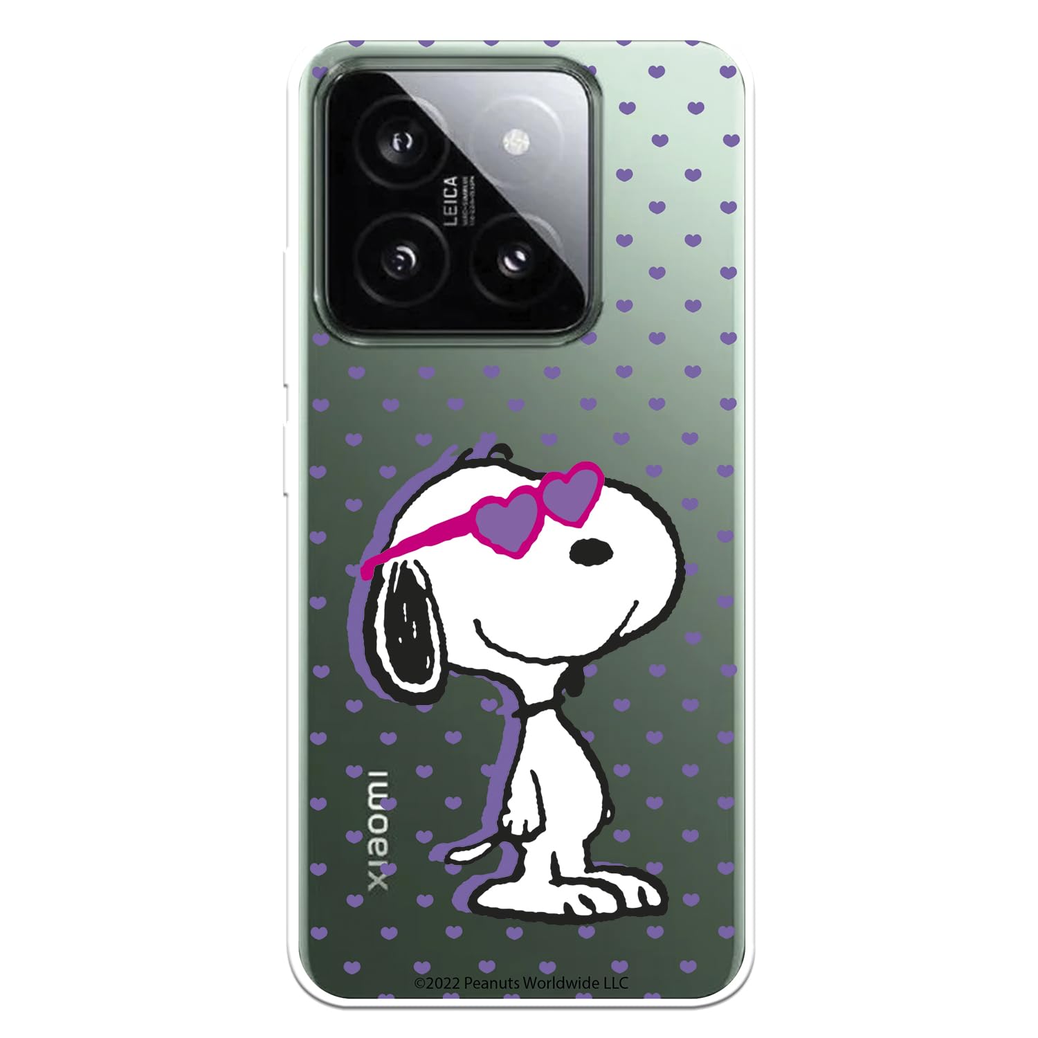La Casa de las Carcasas Snoopy Cuori custodia Xiaomi 14 trasparente