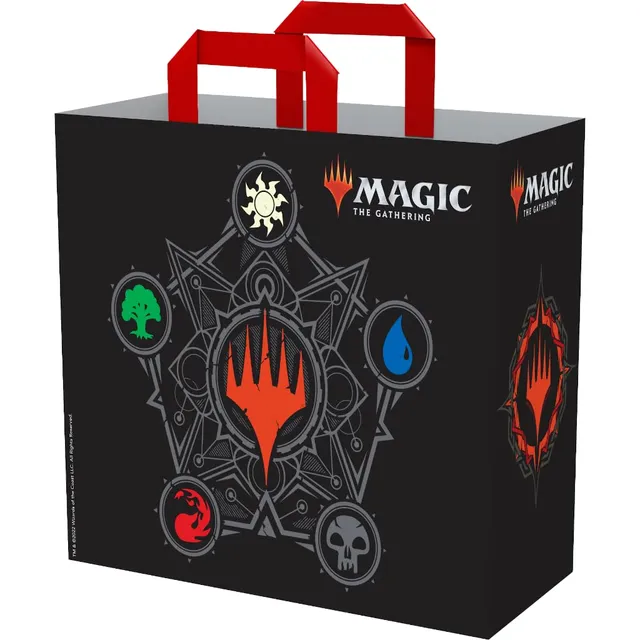 Konix Magic The Gathering borsa spesa 40x45x20 cm nera riciclata