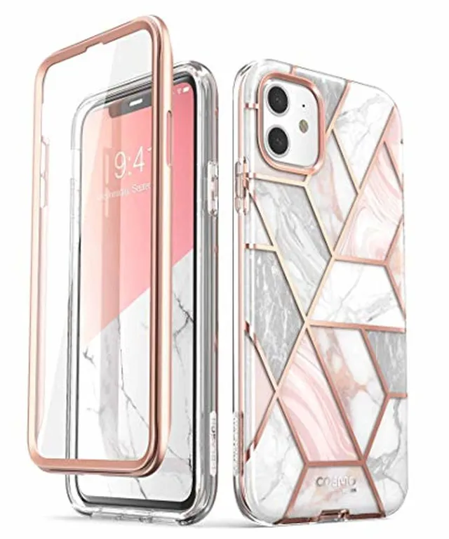 Redpepper iPhone 11 custodia marmo con pellicola 6,1"