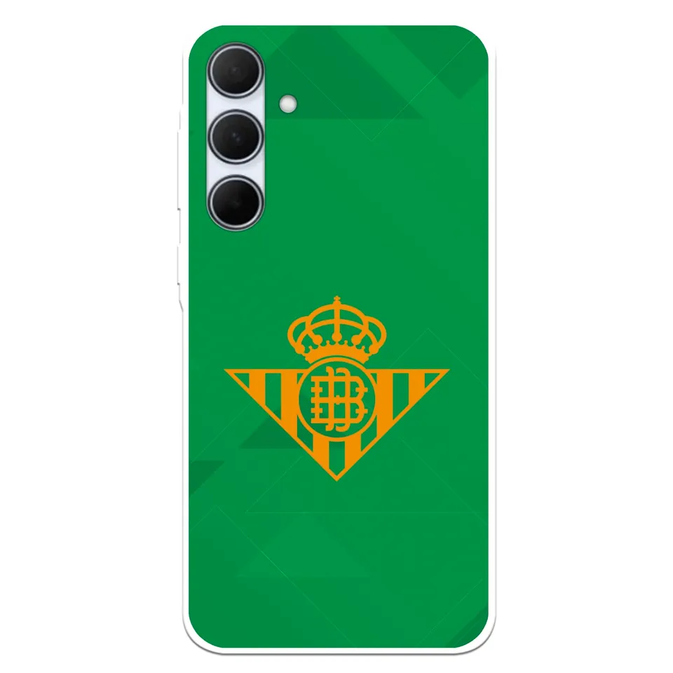 La Casa de las Carcasas Betis custodia Galaxy A35 5G stemma giallo