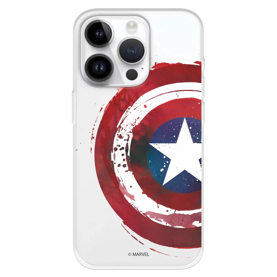 La Casa de las Carcasas Marvel cover iPhone 15 Pro scudo Captain