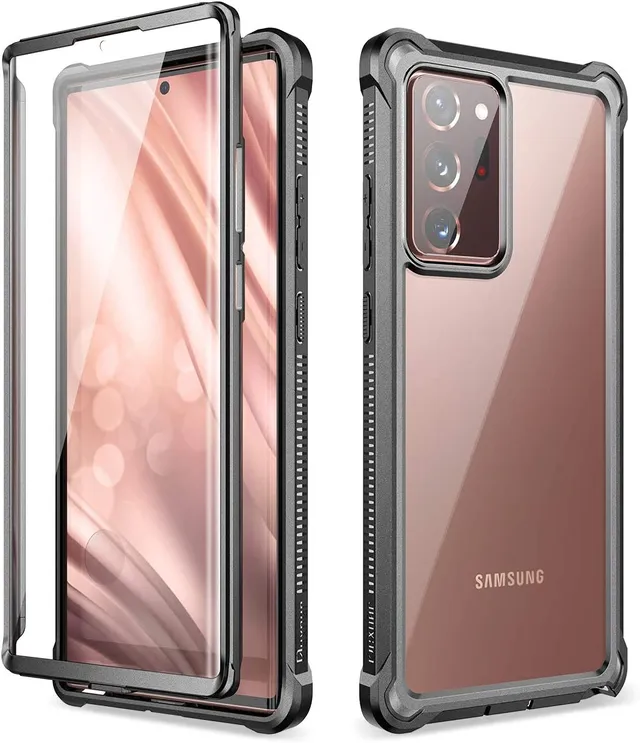Redpepper Note 20 Ultra Cover Rosa Trasparente Antiurto