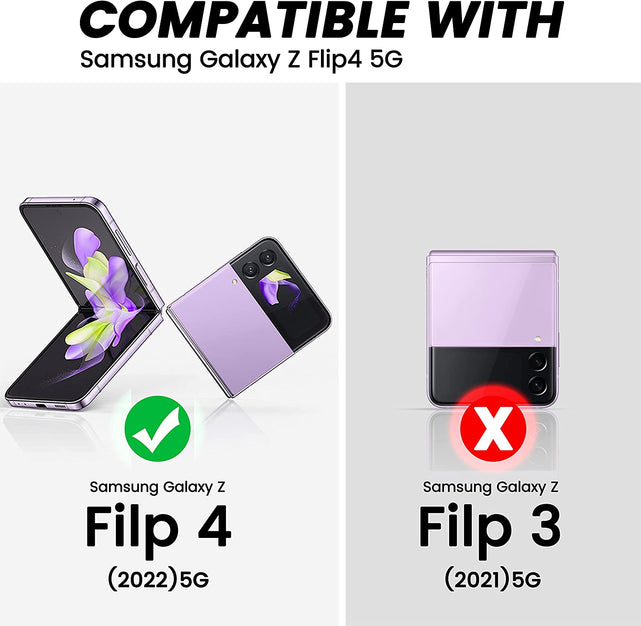 Redpepper Galaxy Z Flip 4 Cover pelle portafoglio tracolla