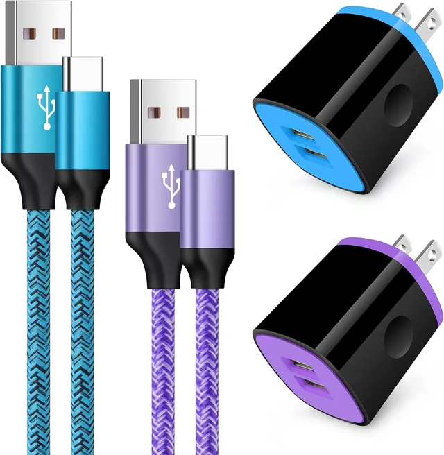 Redpepper Caricabatterie Muro USB-C ricarica rapida 2+2